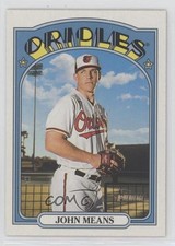 2021 Topps Heritage John Means #394 0f3j
