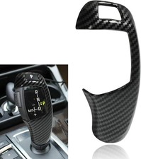 Car Gear Shift Knob Cover, Car Shift Knob Panel Sticker, Carbon Fiber Gear Lever