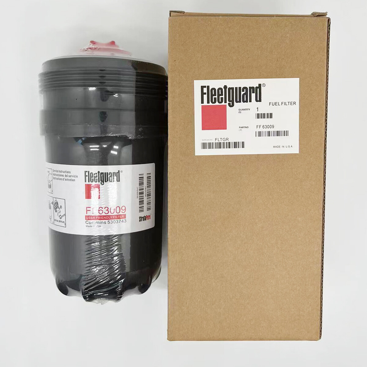 6 PACK FLEETGUARD Fuel Filter FF63009 Replaces Engine Part 5303743 FF63054NN