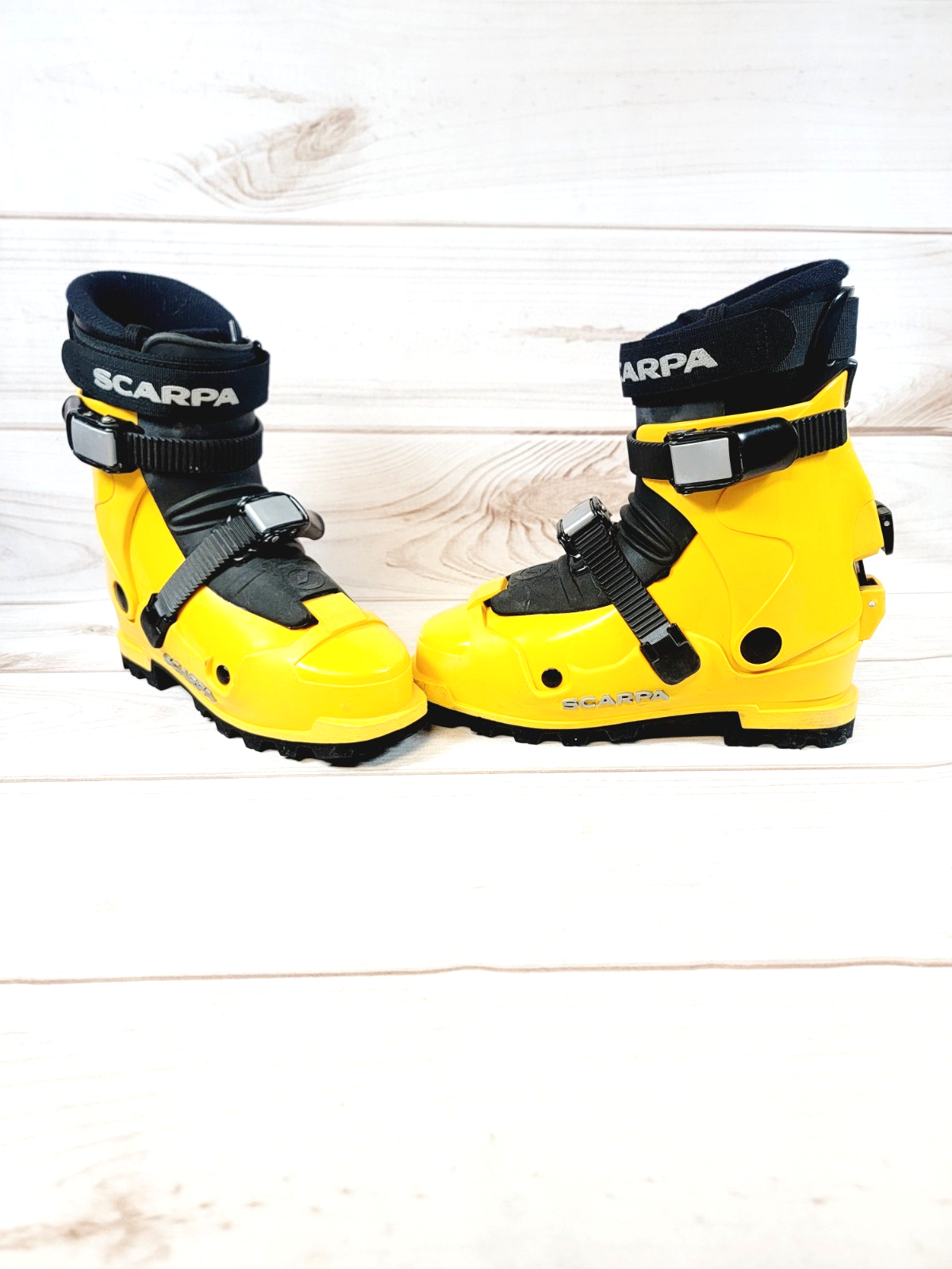 SALOMON Scarponi SCARPA SKI Giallo Uomo 6 7 SX Alpine Telemark
