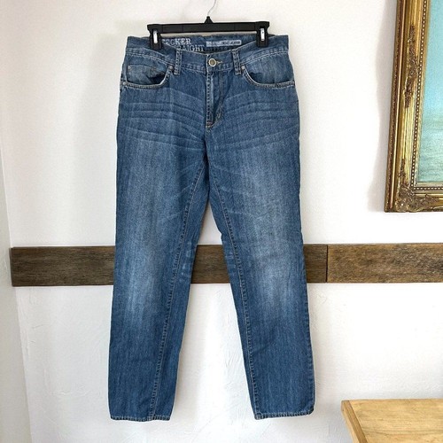 DKNY Bleeker Straight JEANS 11 Medium wash Boyfriend - Picture 2 of 7