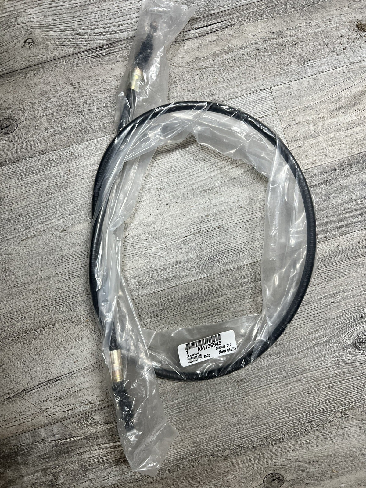 John Deere AM136945 Parking Brake Cable Gator TX TM Turf Utility