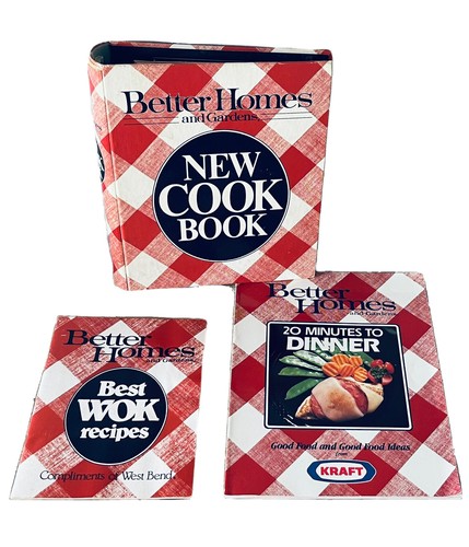 Vintage Better Homes and Gardens “New Cook Book” 1988 9th Edition 2 Bonus Books - 第 1/16 張圖片