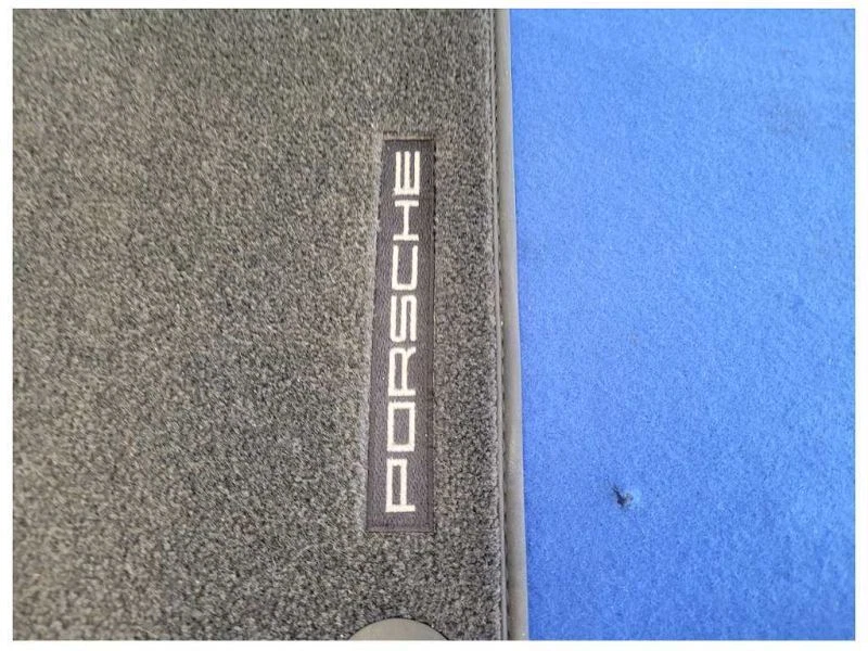 Alfombrillas Porsche 911 Turbo 2012-2017 cubierta de alfombra delantera trasera negras Foto 4 de 4