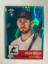 K300,658 - 2022 Topps Chrome Platinum Aqua Lava #286 Brian Miller #/299
