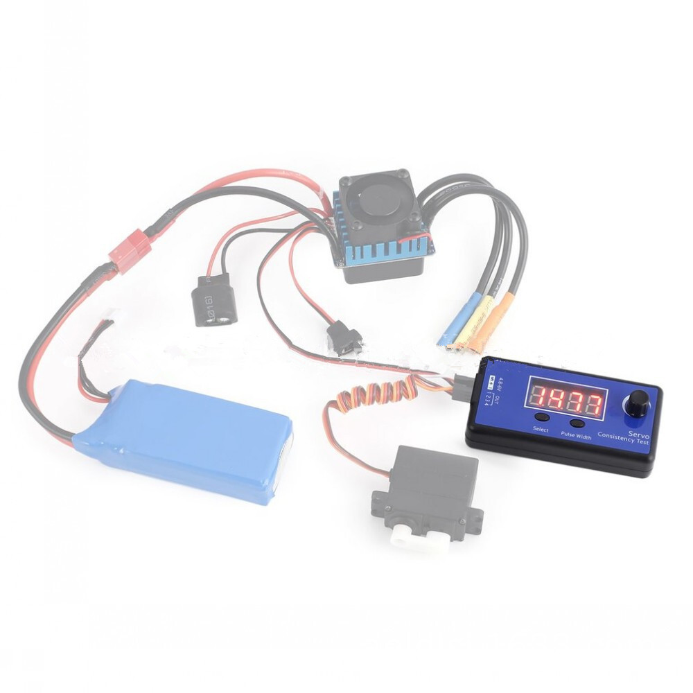 RC Digital Servo Tester ESC Consistency Tester for RC Helicopter Airplane Car e