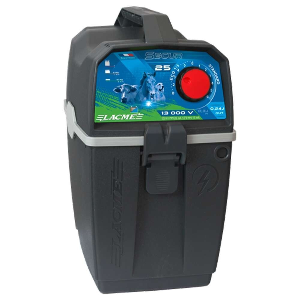 AGRIFENCE SECUR 25 - 9/12v 0.3j ELECTRIC FENCE ENERGISER