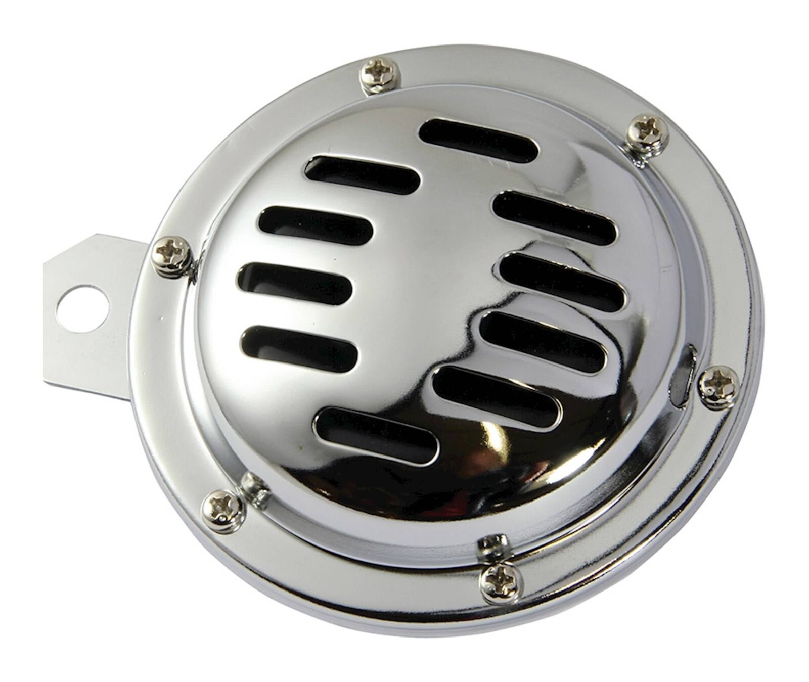 Universal Loud Motorcycle Motorbike Bike 12v Chrome Slitted Horn 110db