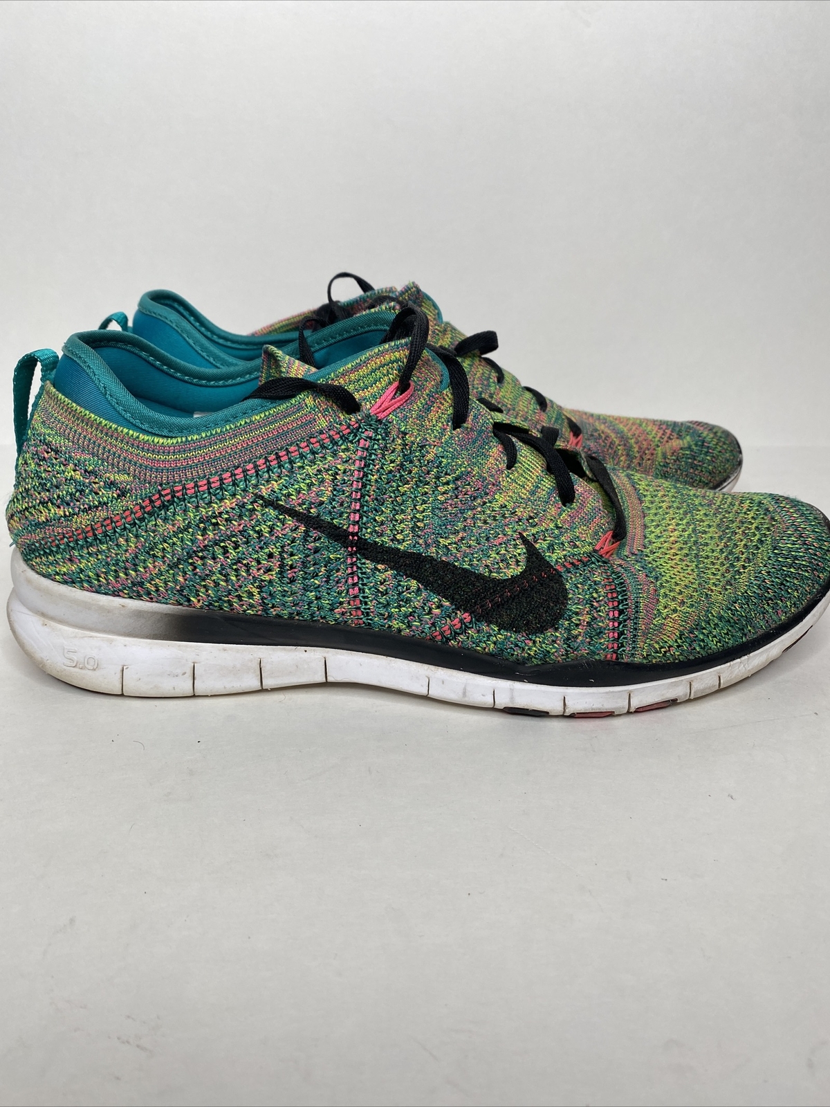 Nike Free TR 5 Flyknit Green for sale 