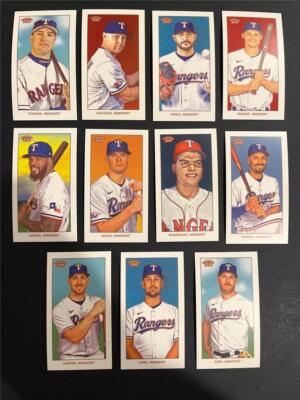 2022 Topps 206 Texas Rangers Team Set All 5 Waves 11 Cards | eBay