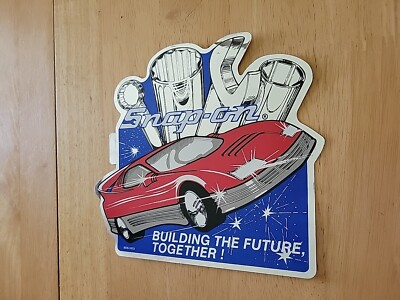 Vintage Snap On Toolbox Decal Sticker Building The Future Together