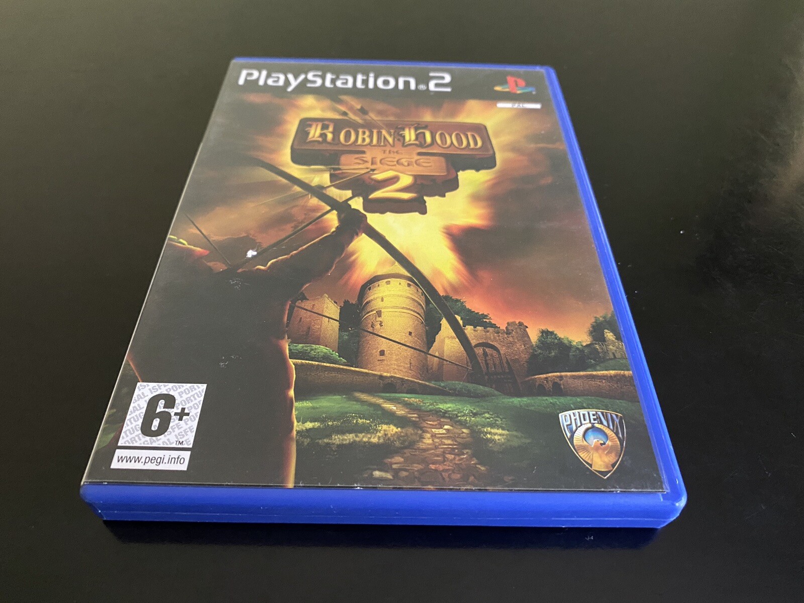 ROBIN HOOD 2 THE SIEGE SONY PLAYSTATION 2 PS2 EDITION PT PAL COMPLET