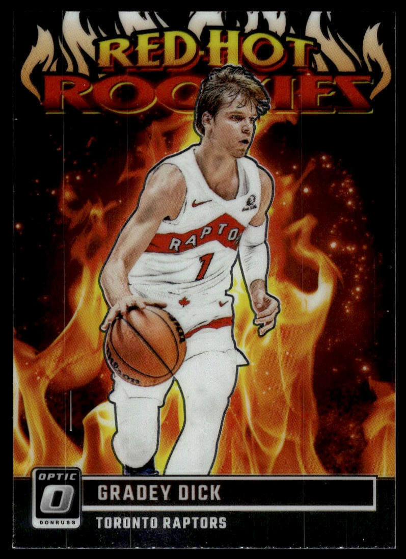 2023-24 Donruss Optic #13 Gradey Dick Red Hot Rookies