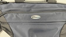Targus Black And Blue Canvas Laptop Notebook Carrying Case Bag - Great Shape