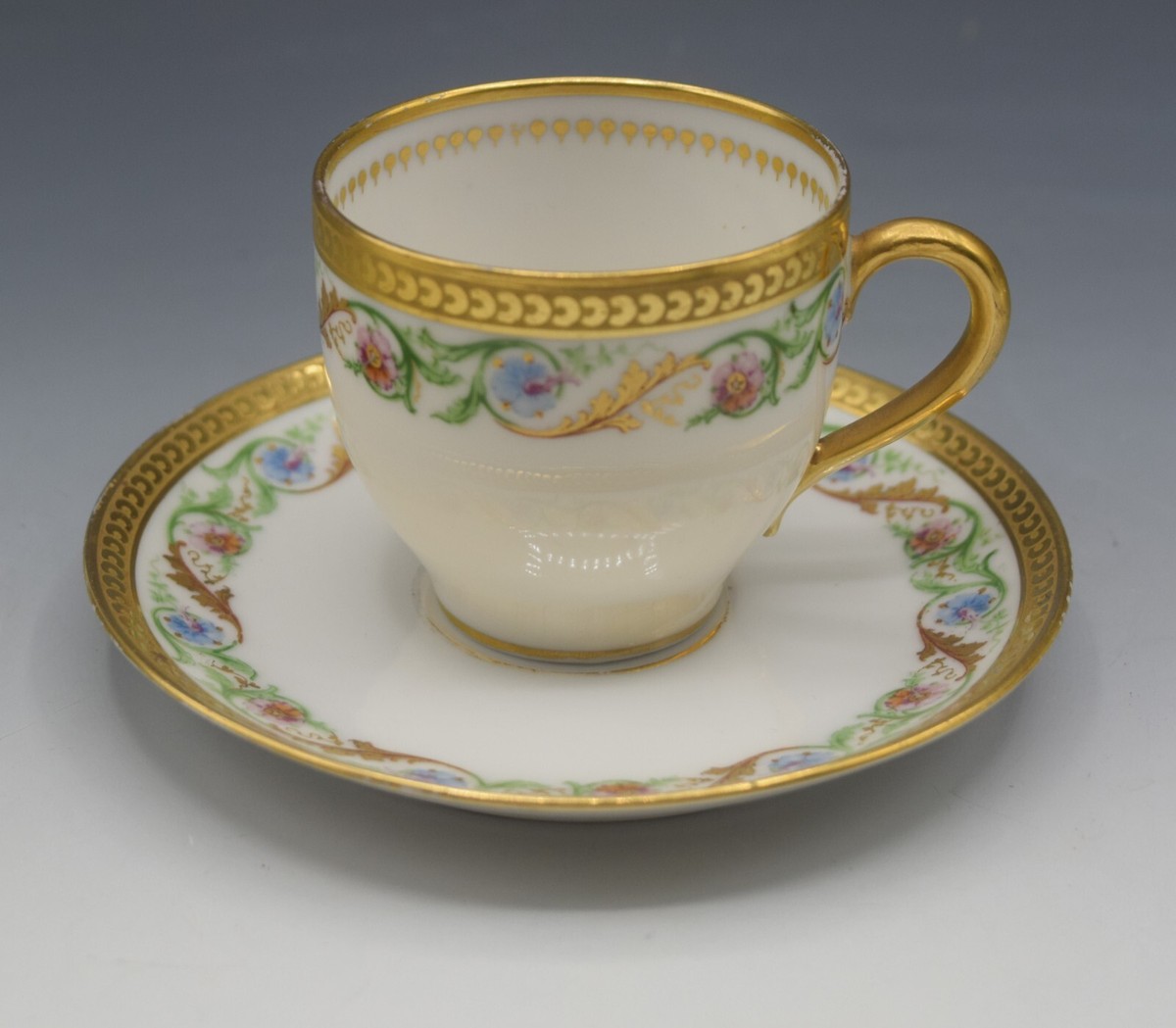 chicuchicu KHISONOIO アンティークリネン Onighiri RICHARD GINORI Renaissance Nid d'Abeilles MOCHA DEMITASSE CUP AND