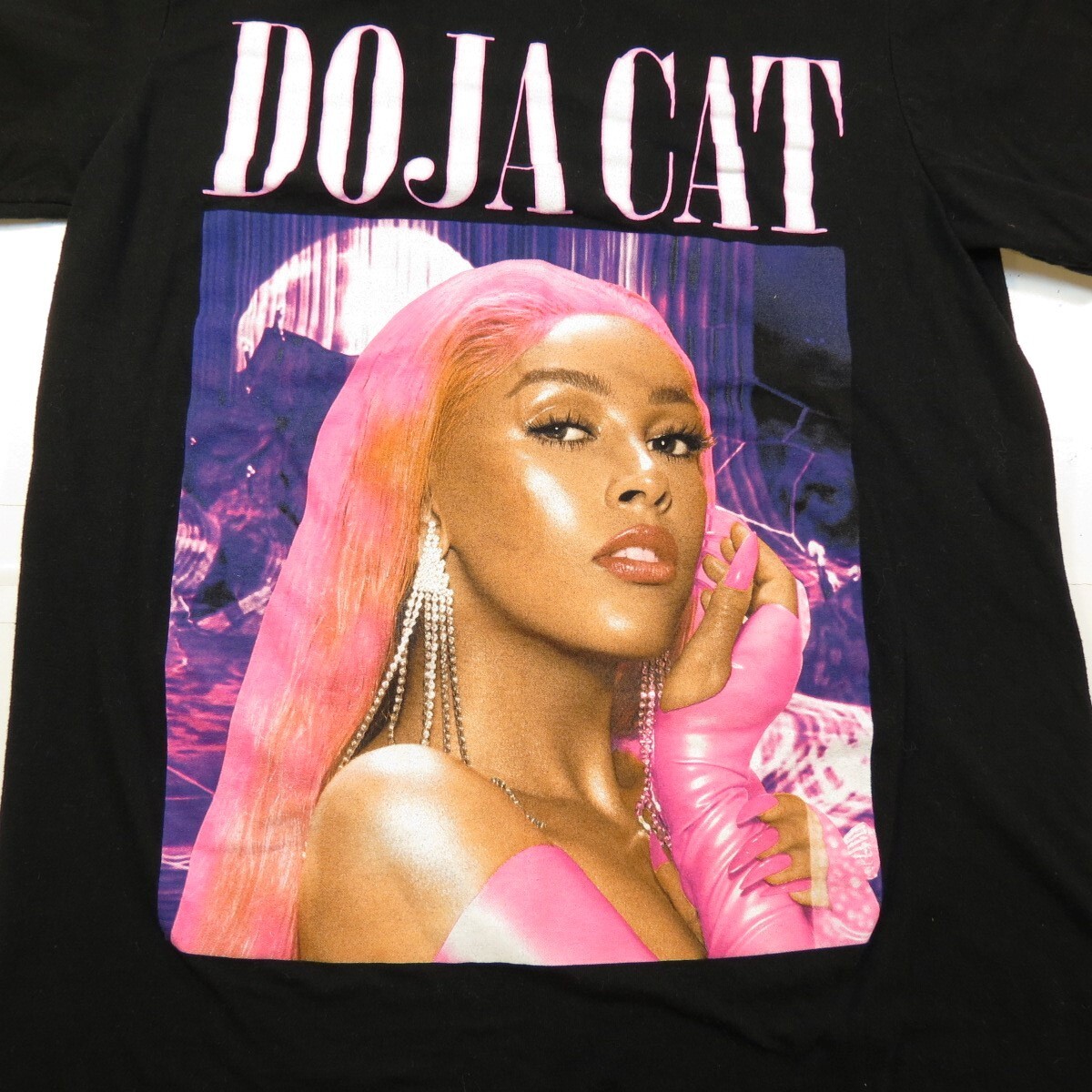 DOJA CAT HOT PINK TOUR CONCERT TEE T SHIRT Mens M Black | eBay
