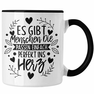 Trendation - Liebste Person Tasse Geschenk Es Gibt Menschen Die Passen Einfach t