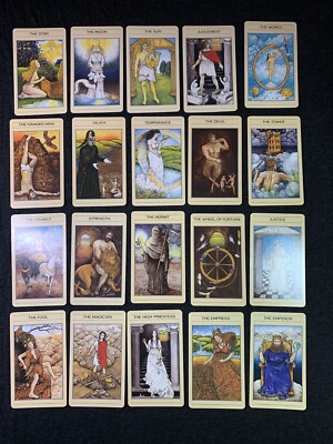 ☆絶版希少☆THE MYTHIC TAROT SINGLE CARD Mythic Tarot 1st Edition Replacement Cards. Condition