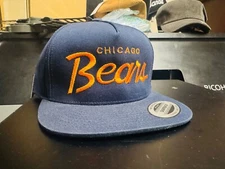 Retro Chicago Bears Snap Back Hat Cap 90s Christmas Vacation Clark Griswold nati