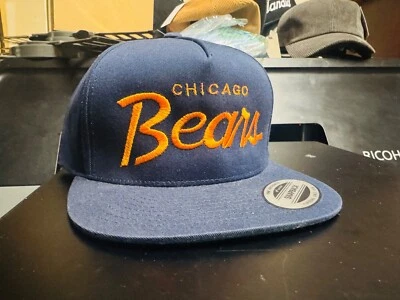 YUPOONG Retro Chicago Bears Snap Back Hat Cap 90s Christmas Vacation Clark Griswold nati