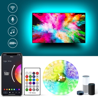 LED Lights for TV Backlight 65 Inch TV, 60-72inch, Red/Green/Blue/White 