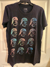 Vintage Star Wars 12 Darth Vader Helmets T-Shirt M by We love Fine - VHTF