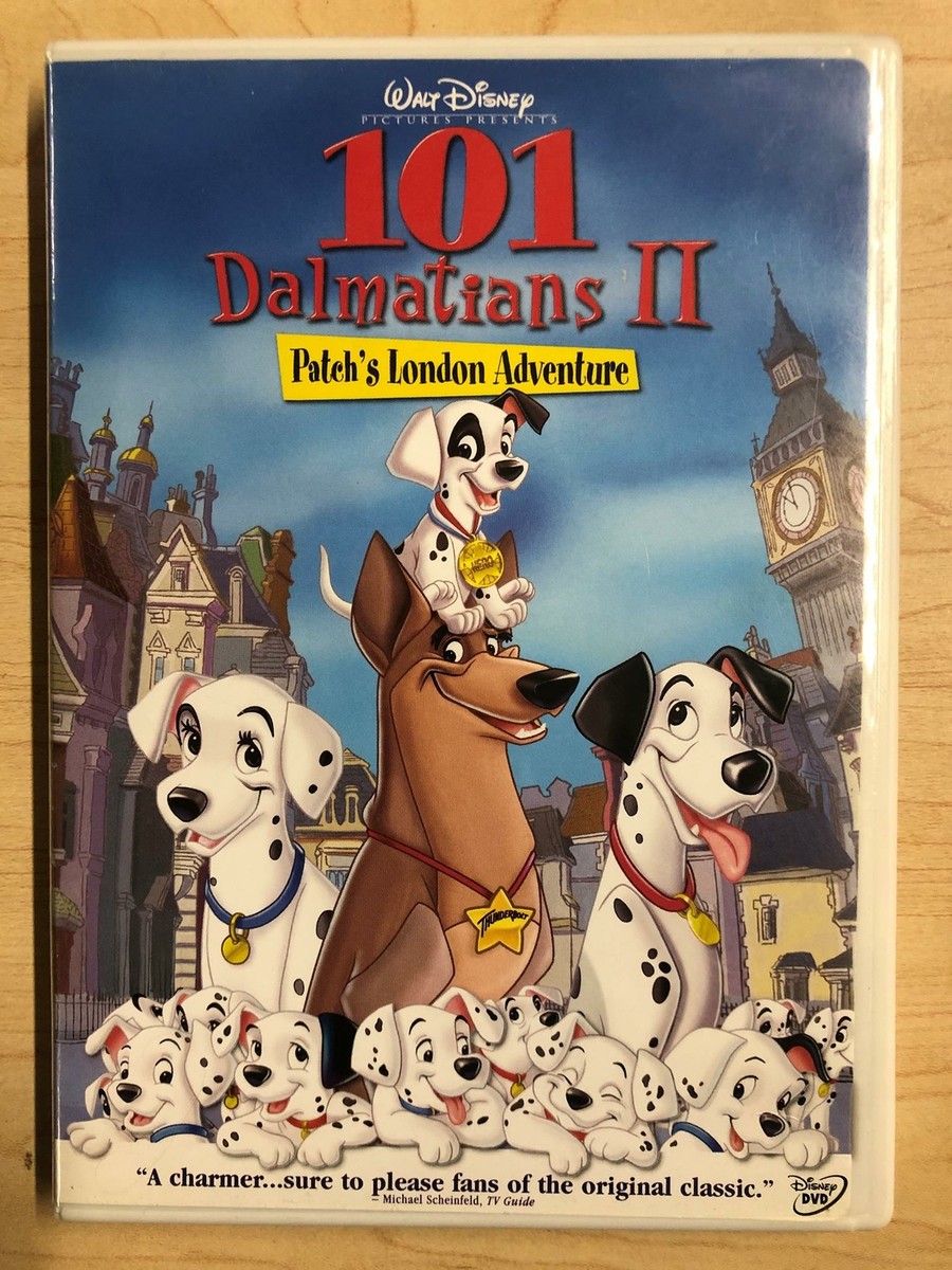 101 Dalmatians 2 Patchs London Adventure (DVD, 2002, Disney