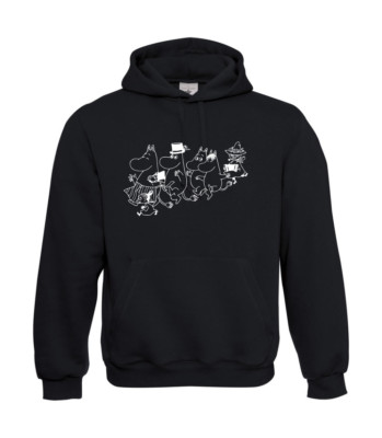 Moomin Familie Mumin Snufkin Sn I Sprüche I Fun I Lustig bis 5XL I Herren Hoodie