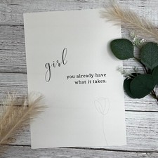 Quote | Minimalistic Print | Home Decor | A4 Print | Boho Style | Abstract