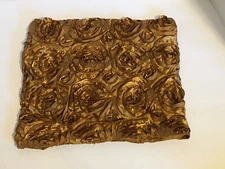 New*Gold Rosette Pattern Chair Back Cover for Weddings/Quinceanera/Parties/Party