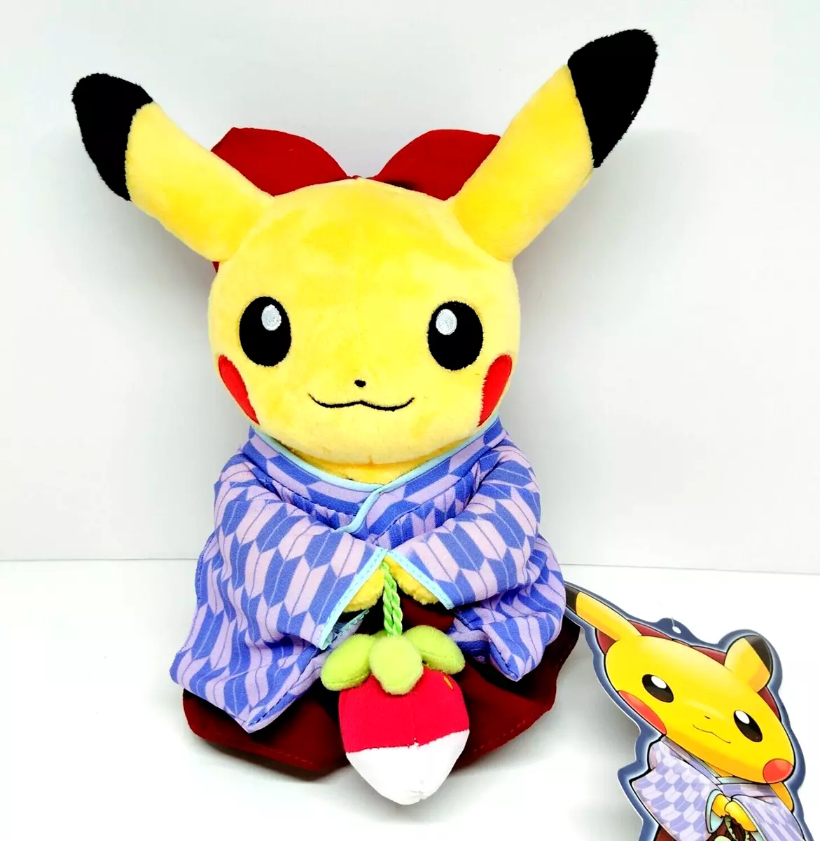 Pokemon Center KYOTO Original Pikachu Plush 2016　Maikohan stand version