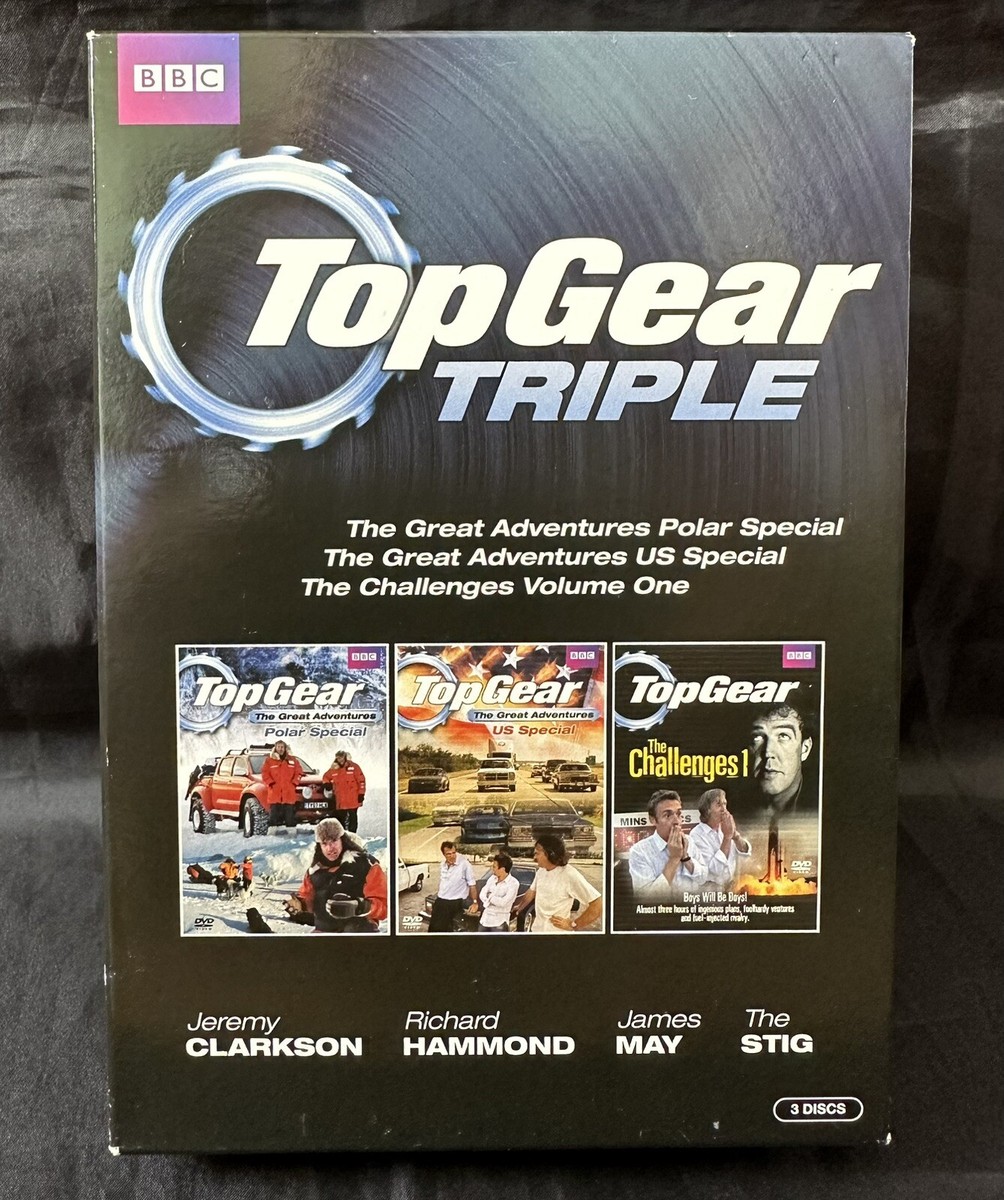Top Gear Triple DVD Boxset 5051561037542 UK