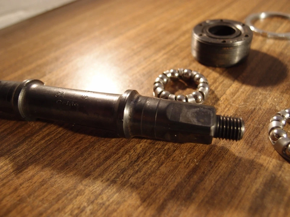 1988 vintage MTB bottom bracket Shimano Mountain LX 1,37"x24T/68 mm Japan 118 mm - Image 4 of 4