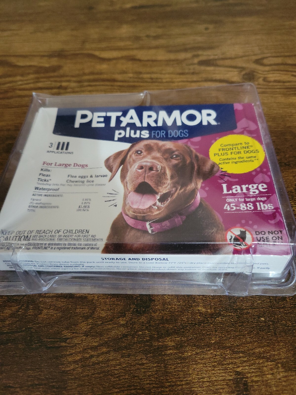 Pet Supplies See More Petarmor Plus Flea Ti Flea Tick Remedies Dog Supplies Petarmor Plus Flea Tick Treatment For Large Dogs 45 lbs