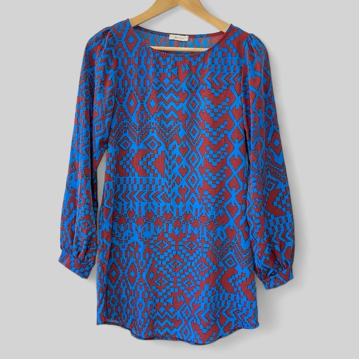 chinese dress ladies By Anthropologie Long-Sleeve A-Line Sweater Mini Dress