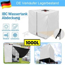 IBC 1000L Container Behälter Wassertank Abdeckplane Thermohülle Schutzhaube Neu