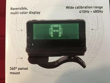 ALVAREZ CT-50 CLIP-ON CHROMATIC TUNER MADE BY & IDENTICAL TO D'ADDARIO PW-CT-10
