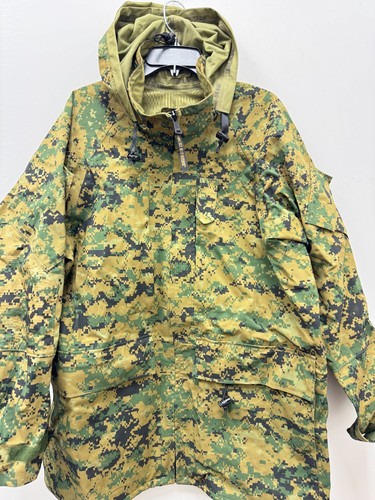 Parka Original Usmc Apecs Gore Tex Digital Marpat Clima Frío - Grande Larga. - Imagen 5 de 13