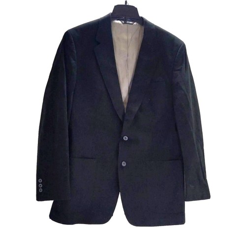 VINTAGE Playboy Shop Blazer Jacket Men's 38R Black Western Style