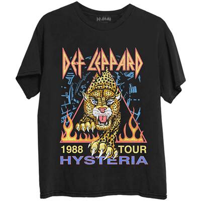DEF LEPPARD - Hysteria '88 T-Shirt OFFICIAL MERCHANDISE