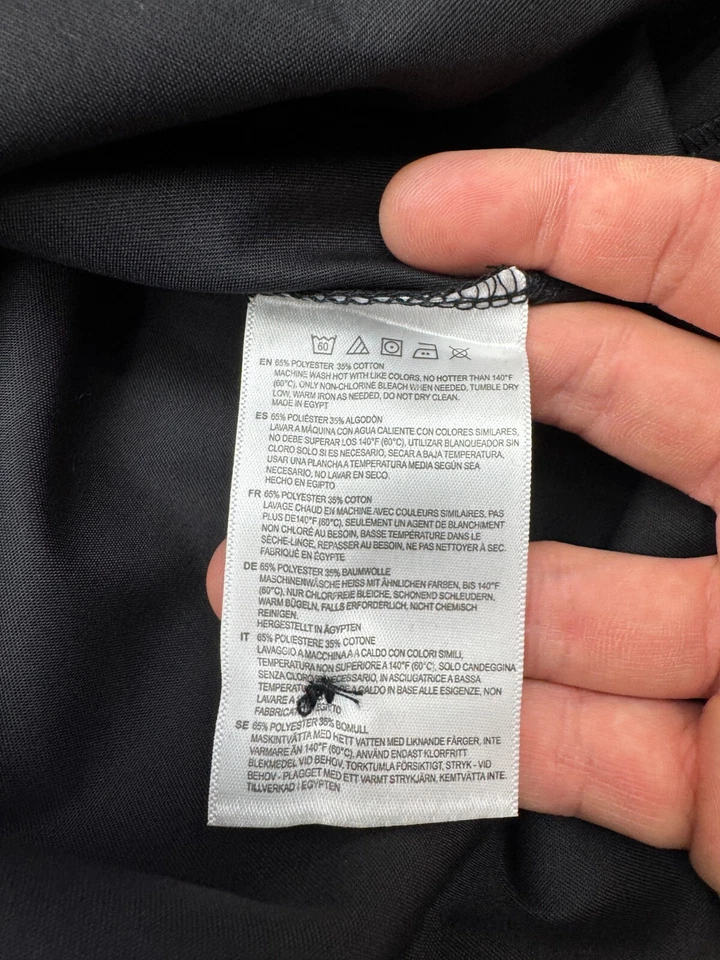 Chef Works Black 3/4 Sleeve Button Up Shirt Unisex Adults Size XL - Image 3 of 4