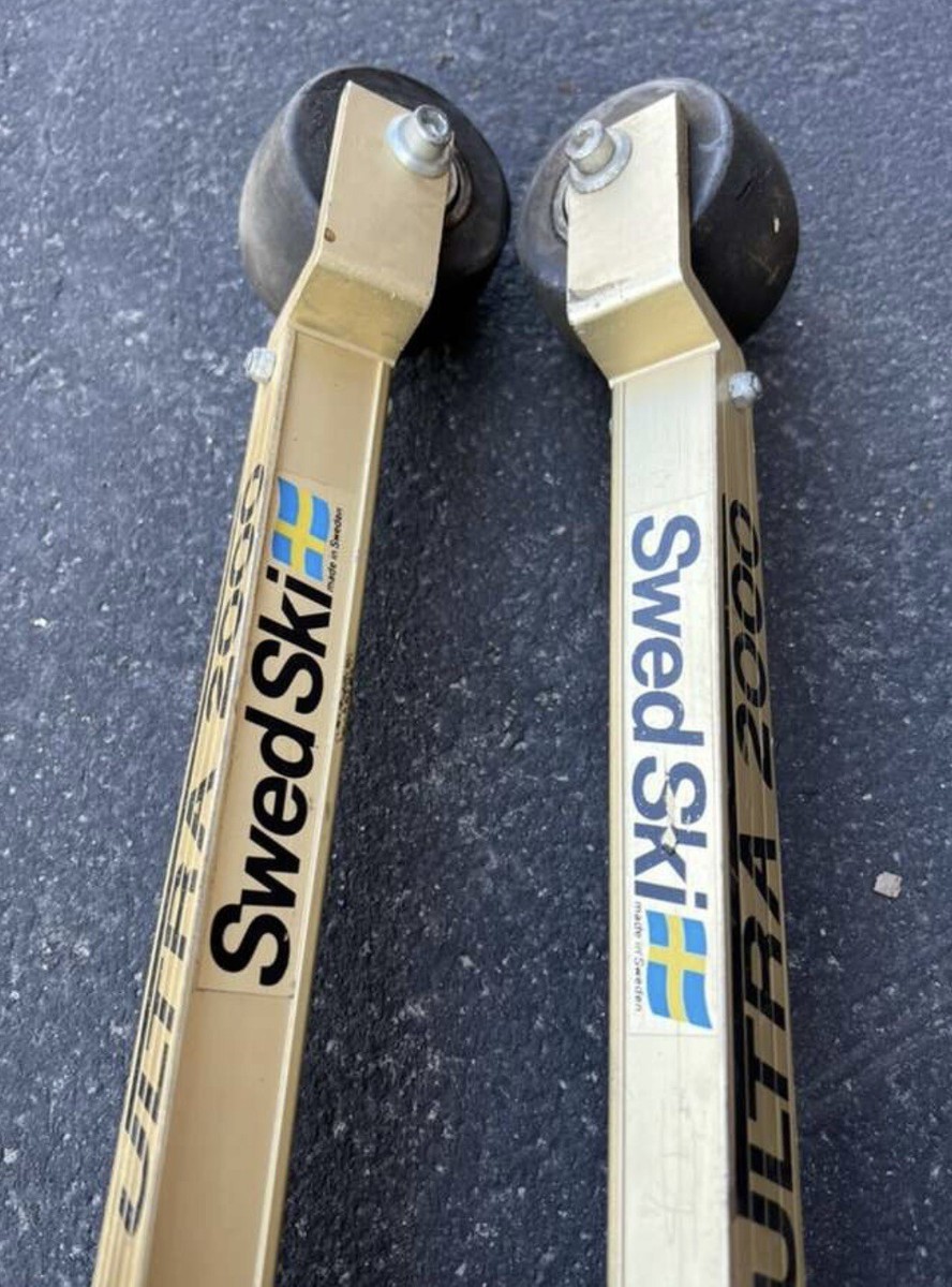 Vintage Swed Ultra 2000 Ski Roller Skis 1980s | eBay Vintage Swed Ultra 2000 Ski Roller Skis 1980s | eBay