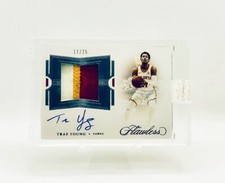 2020-21 Panini Flawless Trae Young Auto Patch /25 💎