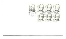 1846 3c Henry Clay uncacheted FDC