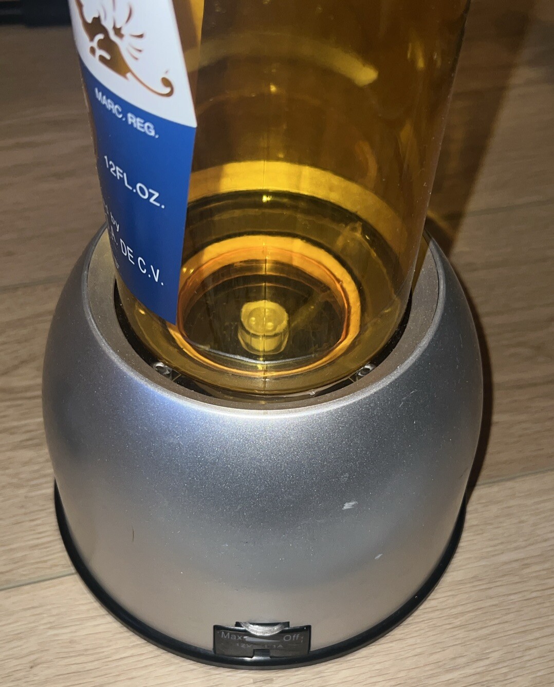 RARE CORONA EXTRA BEER BUBBLER BOTTLE LAVA LAMP W/ ORIGINAL POWER