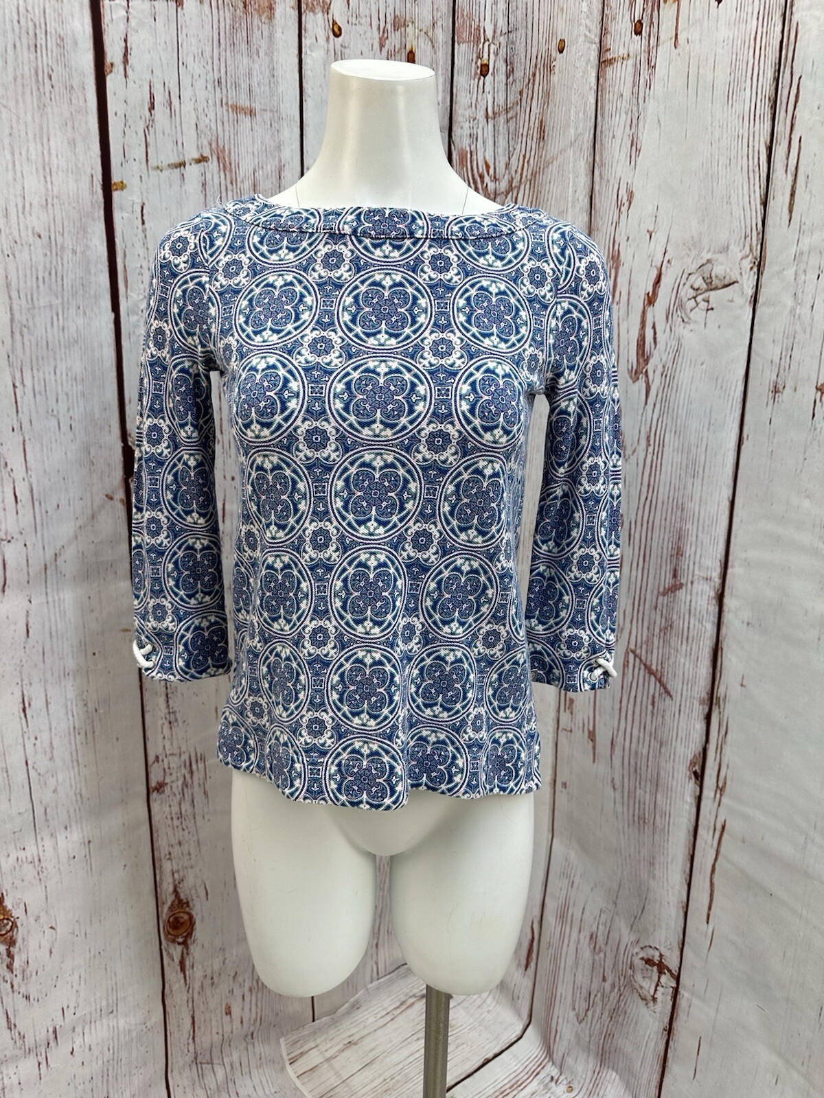 T by Talbots Multicolor Top size Petite TCC - image 1