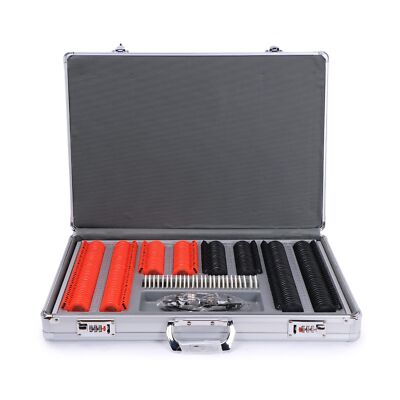 266 pcs Optical Trial Lens Set Plastic Rim Aluminium Case + Free