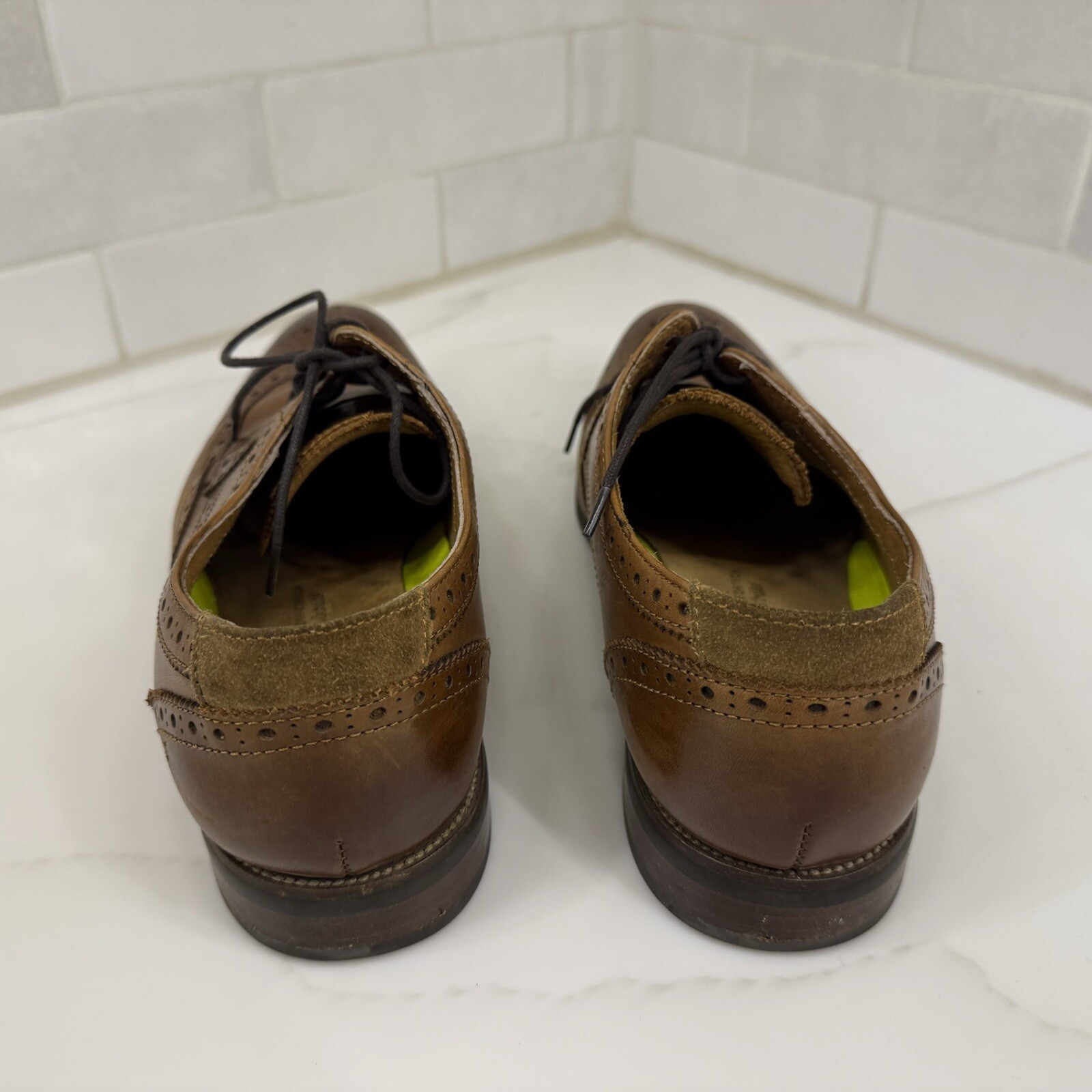 SAOLA FLORSHEIM UOMO TAGLIA 10 5 Ortholite 11937 221 PELLE COMFORT Tech