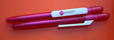 Prodir Ballpoint Pen DS4 in Pink 2pcs Swiss Made Pen
