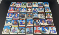 1986 Topps Trading Cards Lot of 35 Griffey SR Bobby Witt Piniella Bonilla & more
